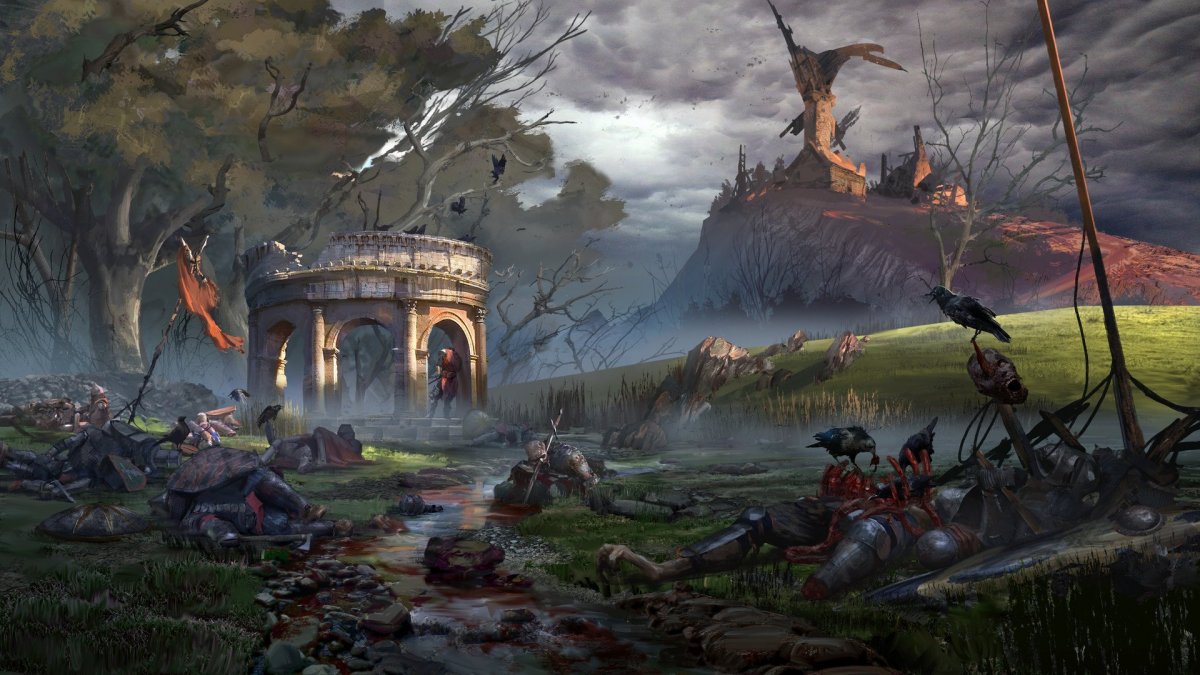 Сражение фэнтези