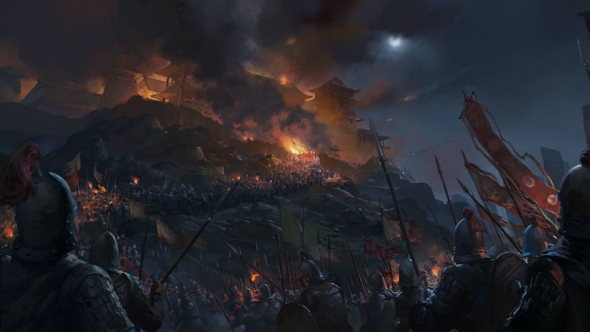 Поле битвы средневековье