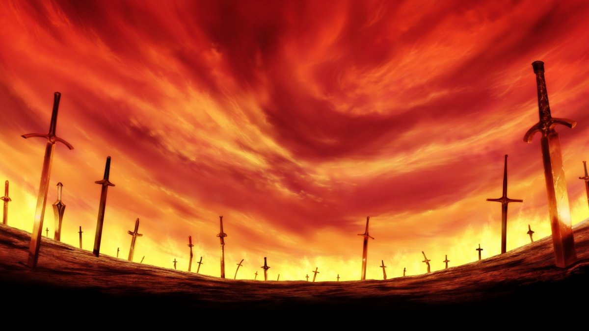 Fate stay Night Unlimited Blade works обои