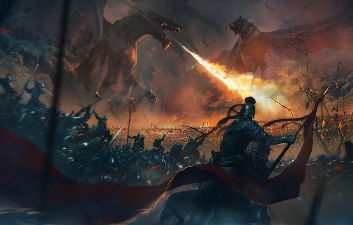 Поле сражения фэнтези