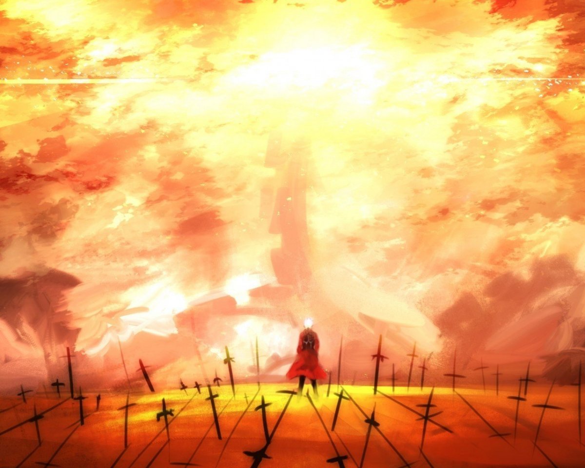 Fate Unlimited Blade works фон