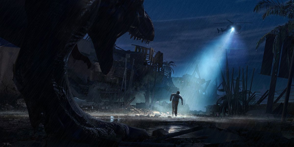 Мир Юрского периода 2 концепт арт