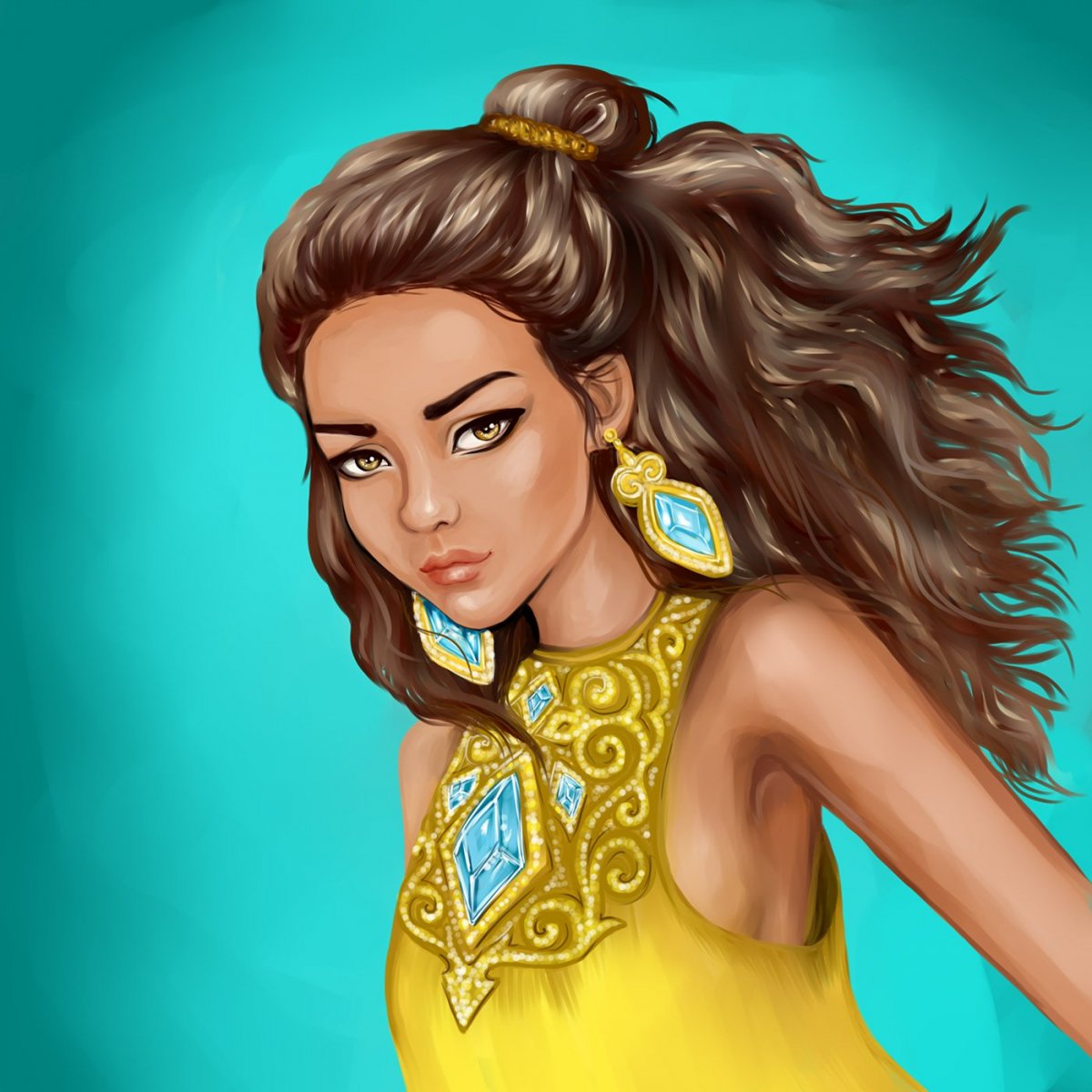 Батыр джигит картина