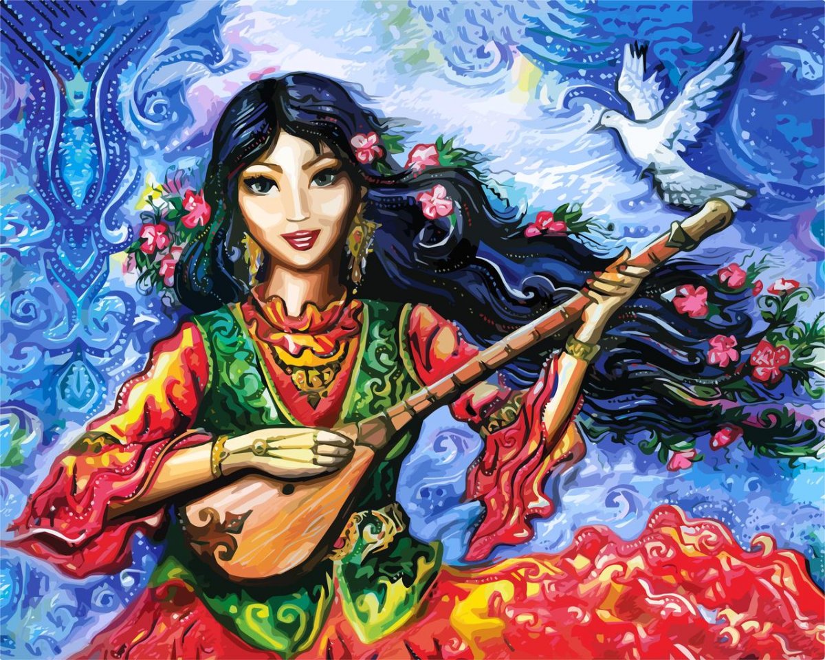 Домбра девочка