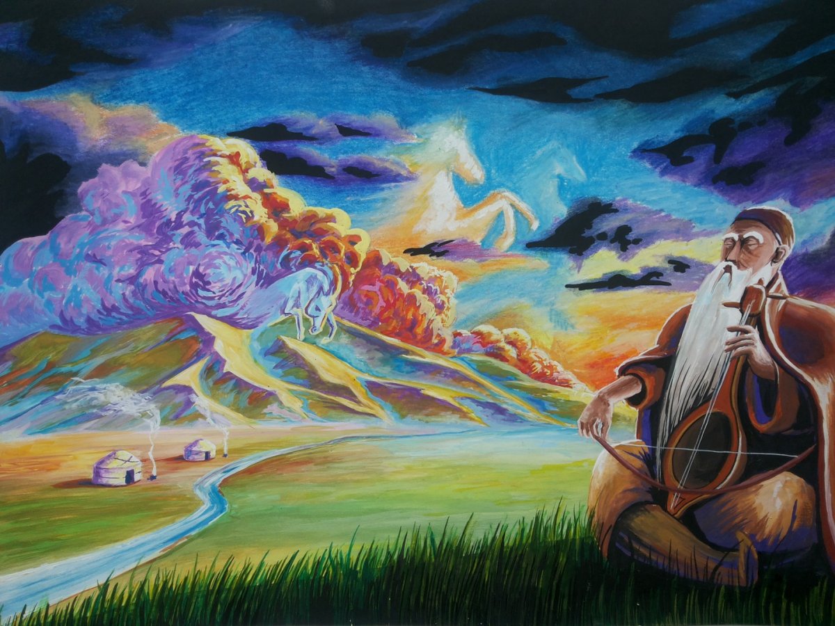 Казахстан юрта арт