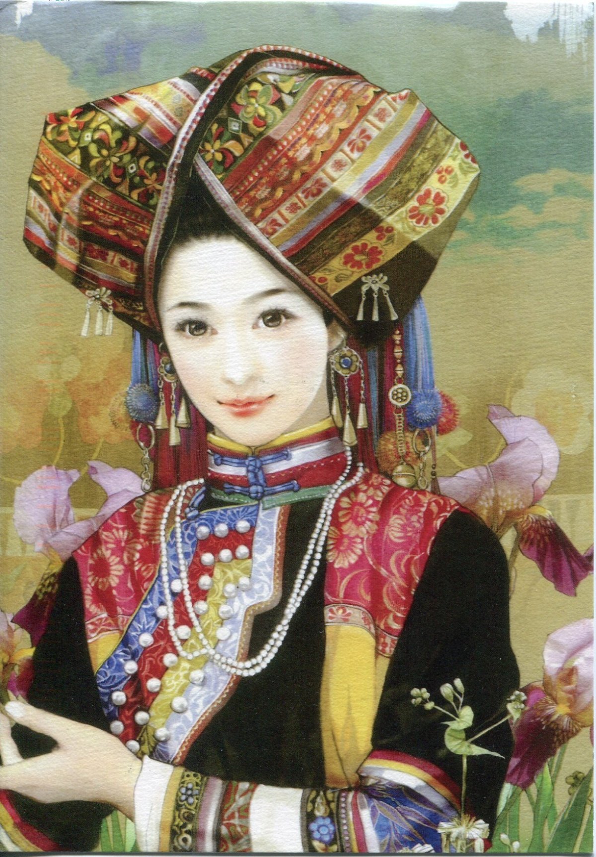 Японская живопись — Цзян Цин