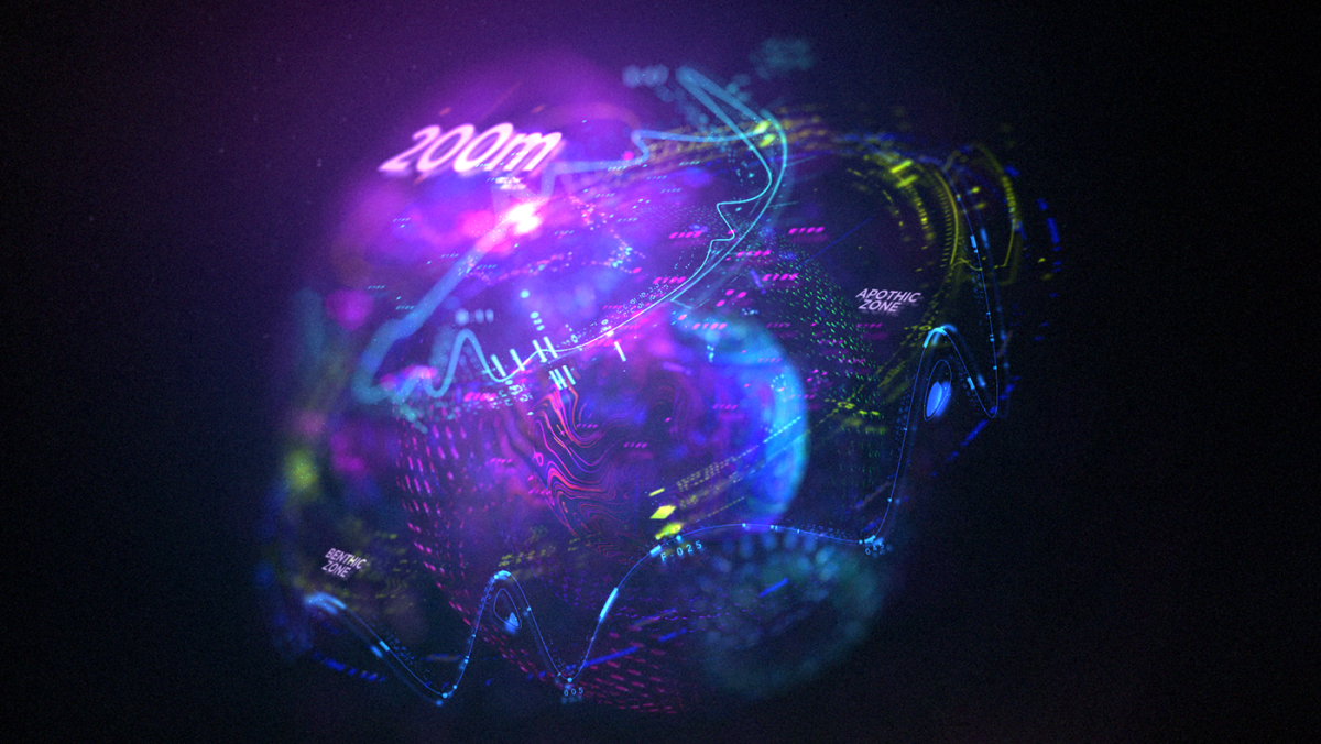 Голограмма киберпанк