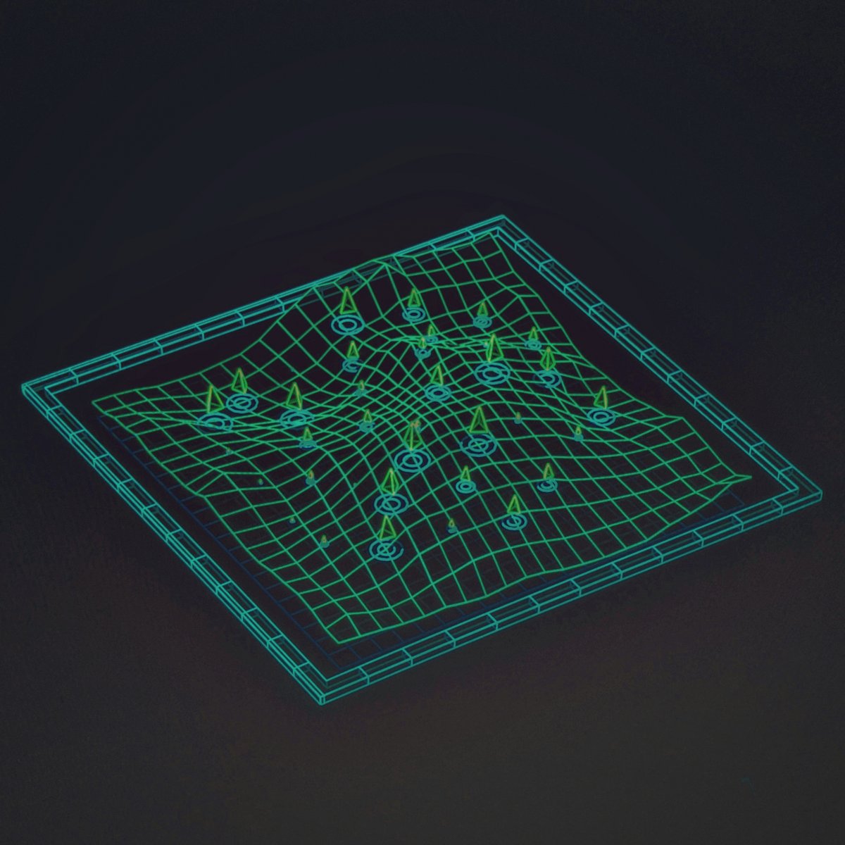 Объемные голограммы в пространстве