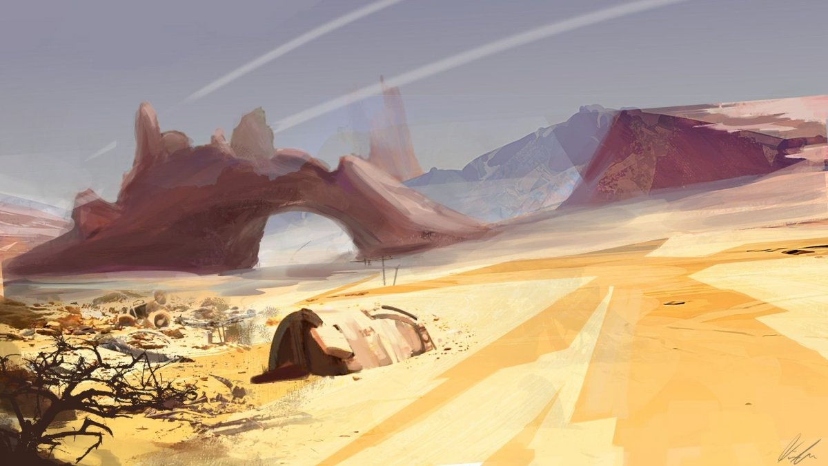 Аниме пустыня