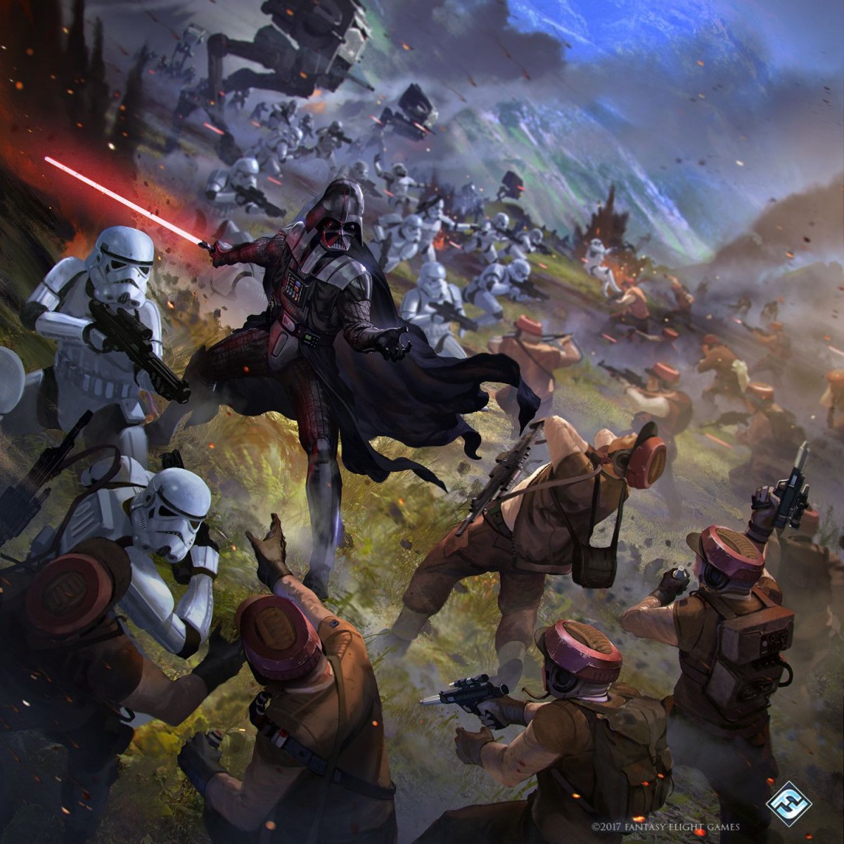 Star Wars Legion повстанцы