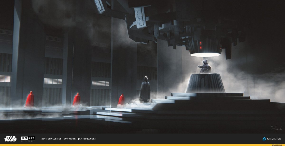 Звёздные войны Тронный зал императора