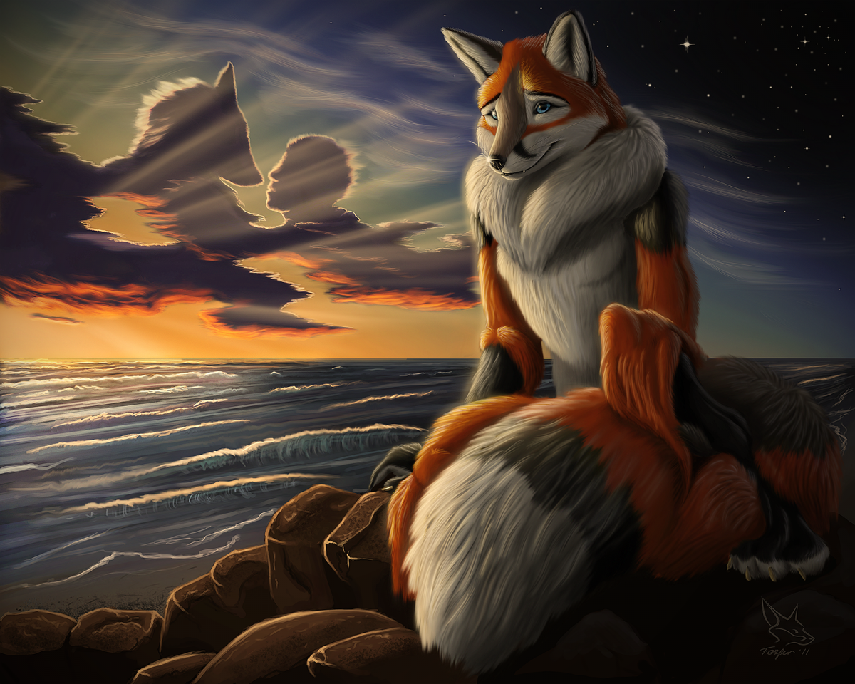 Фурри Лисичка