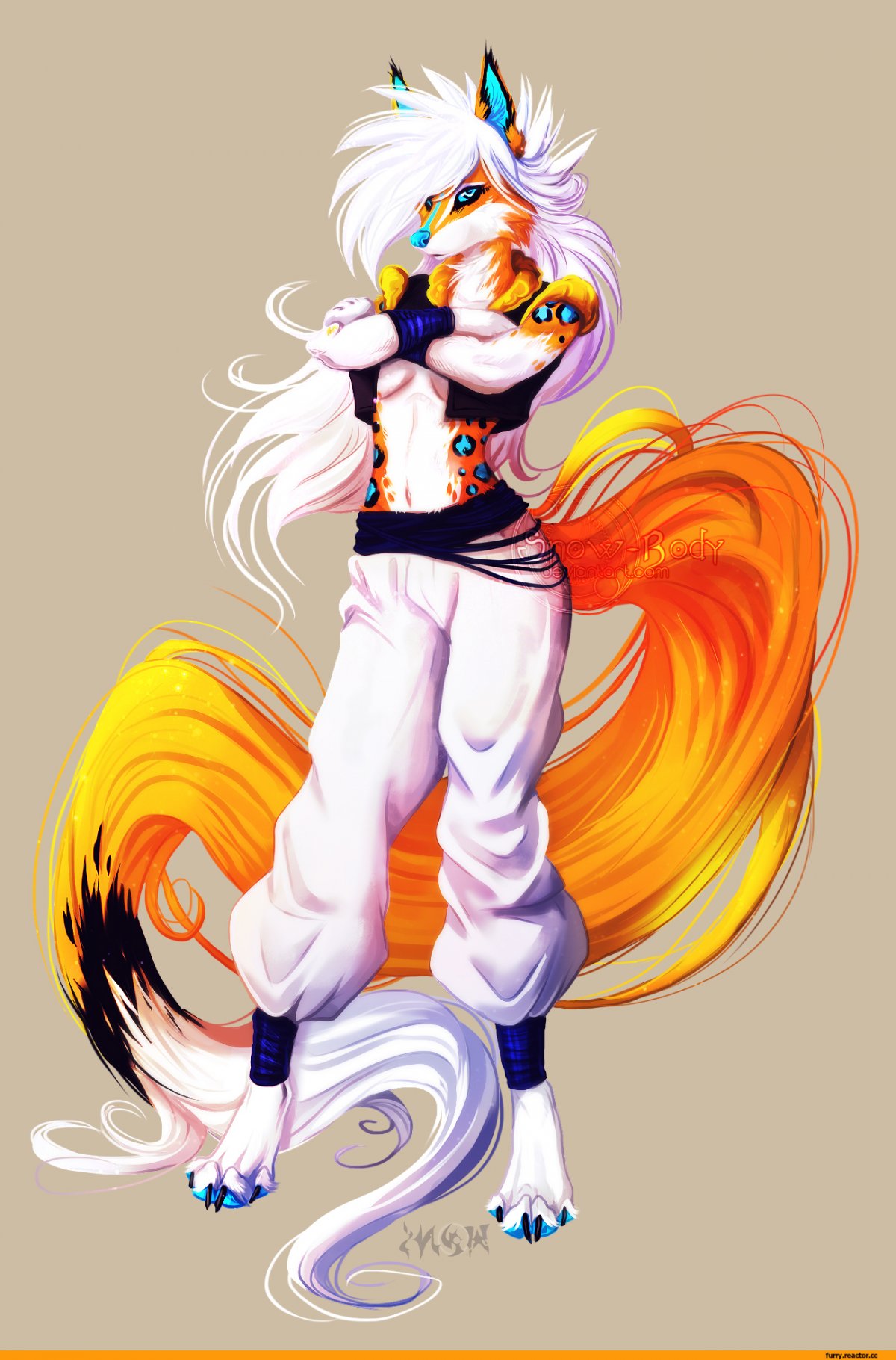 Фурри Фокс арт