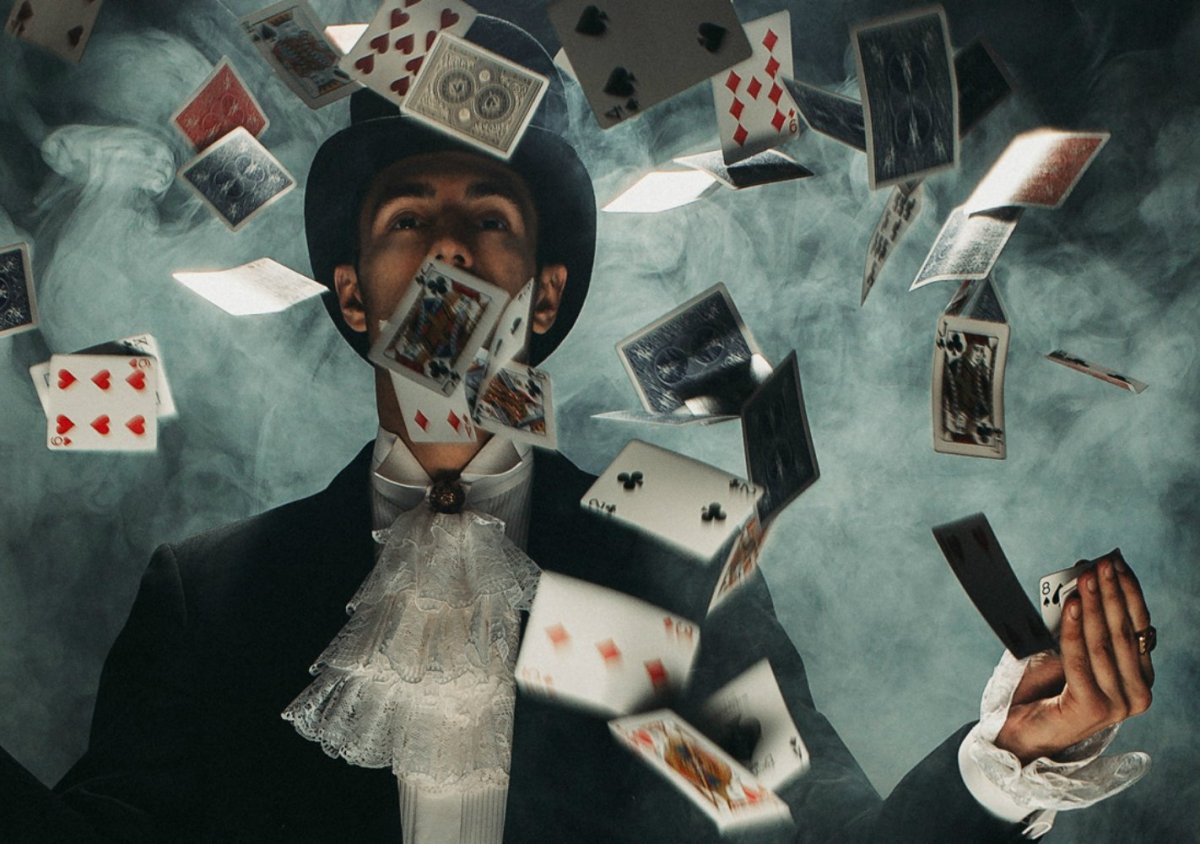 Фокусник мрачный арт