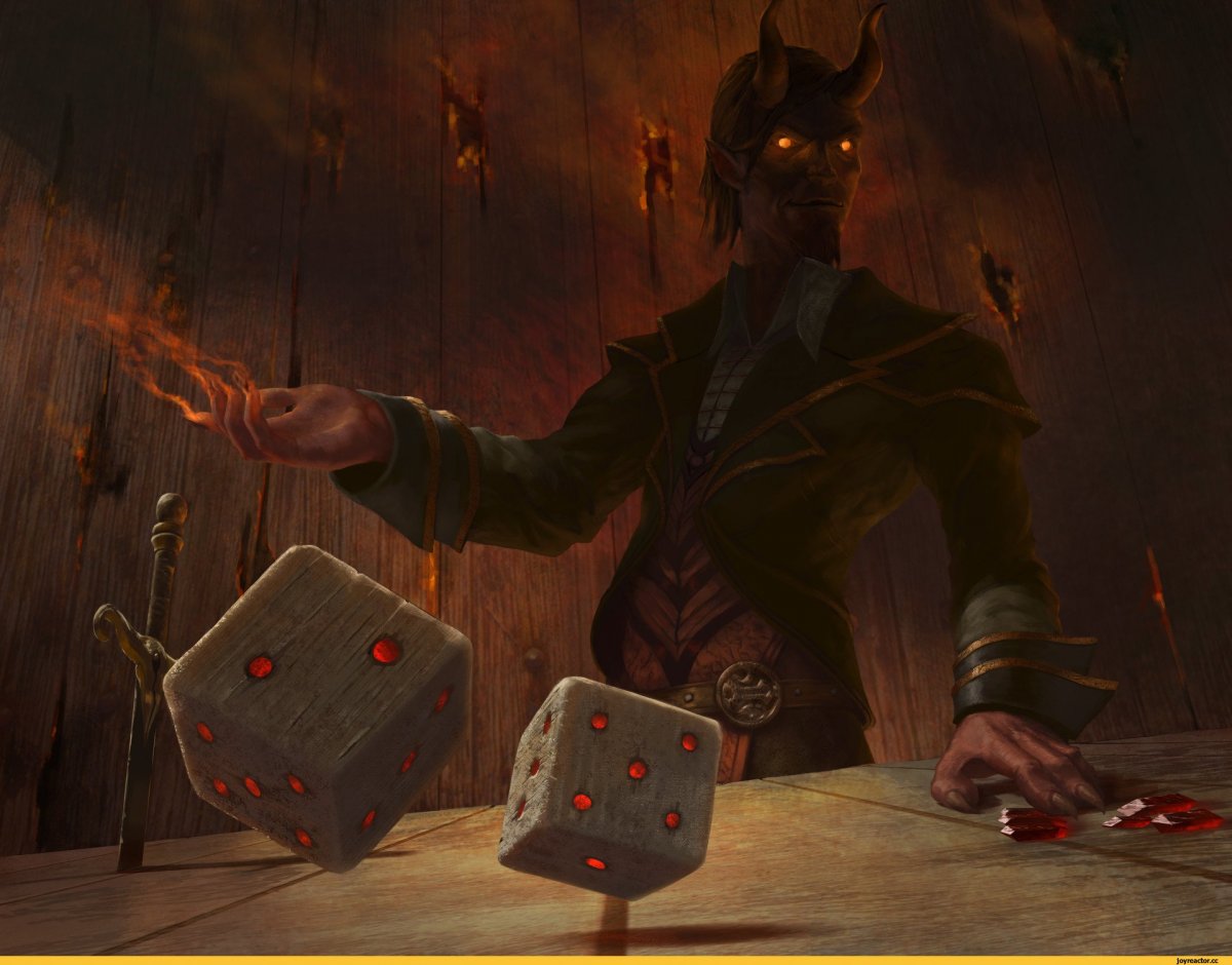 Старый картежник