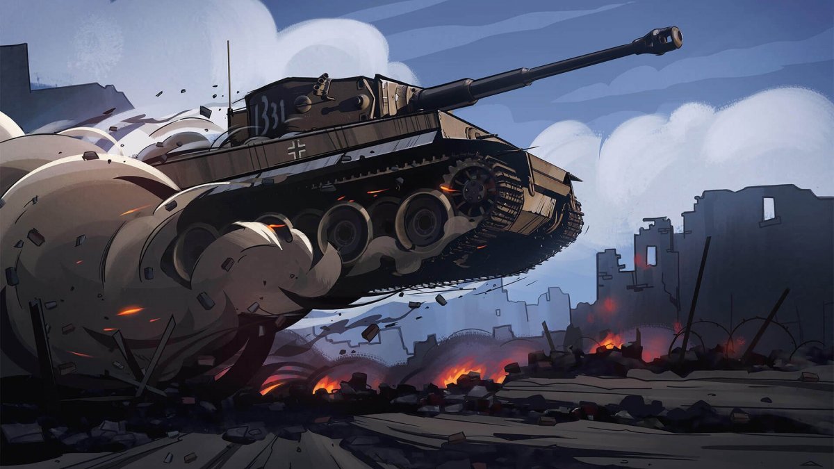 Танки из аниме World of Tanks Blitz