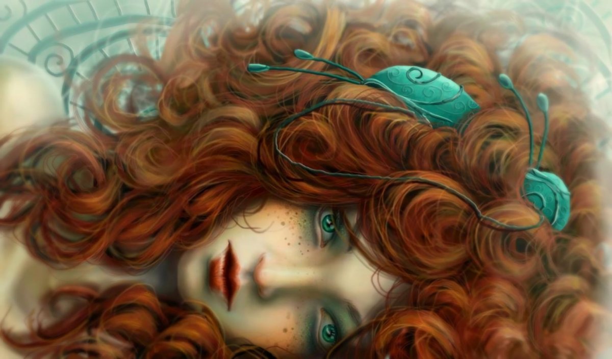 Рыжие девушки с зелеными глазами ведьмы