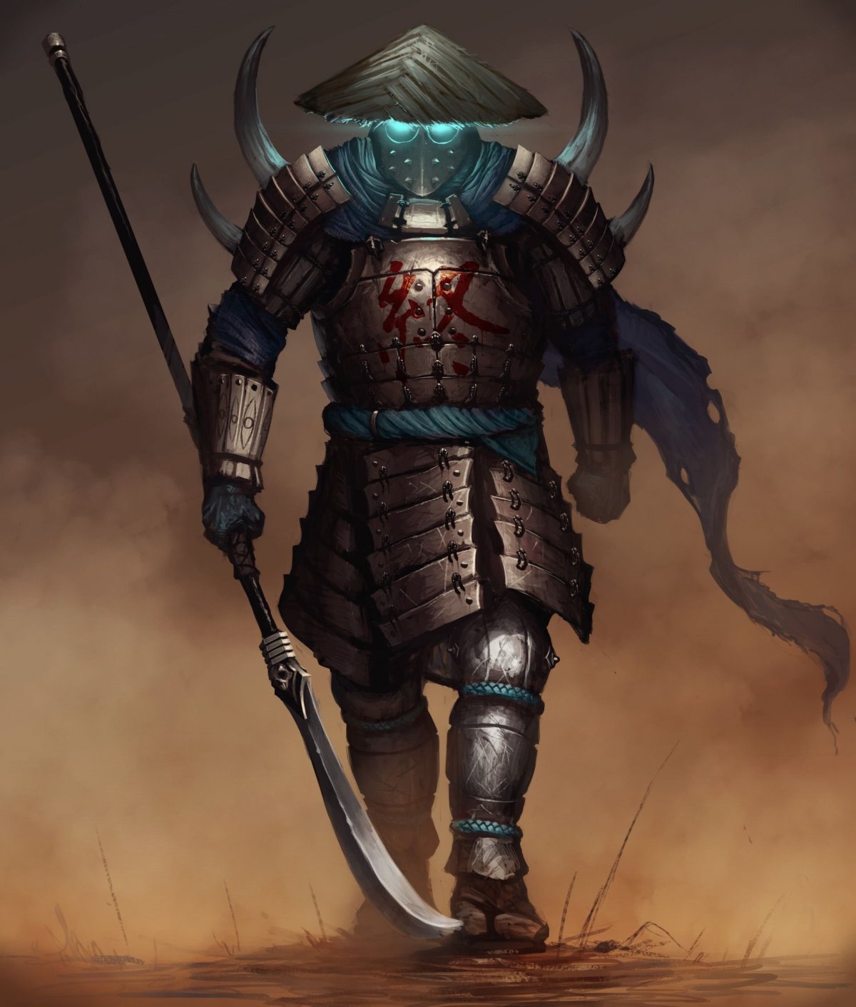 Самурайские доспехи арт