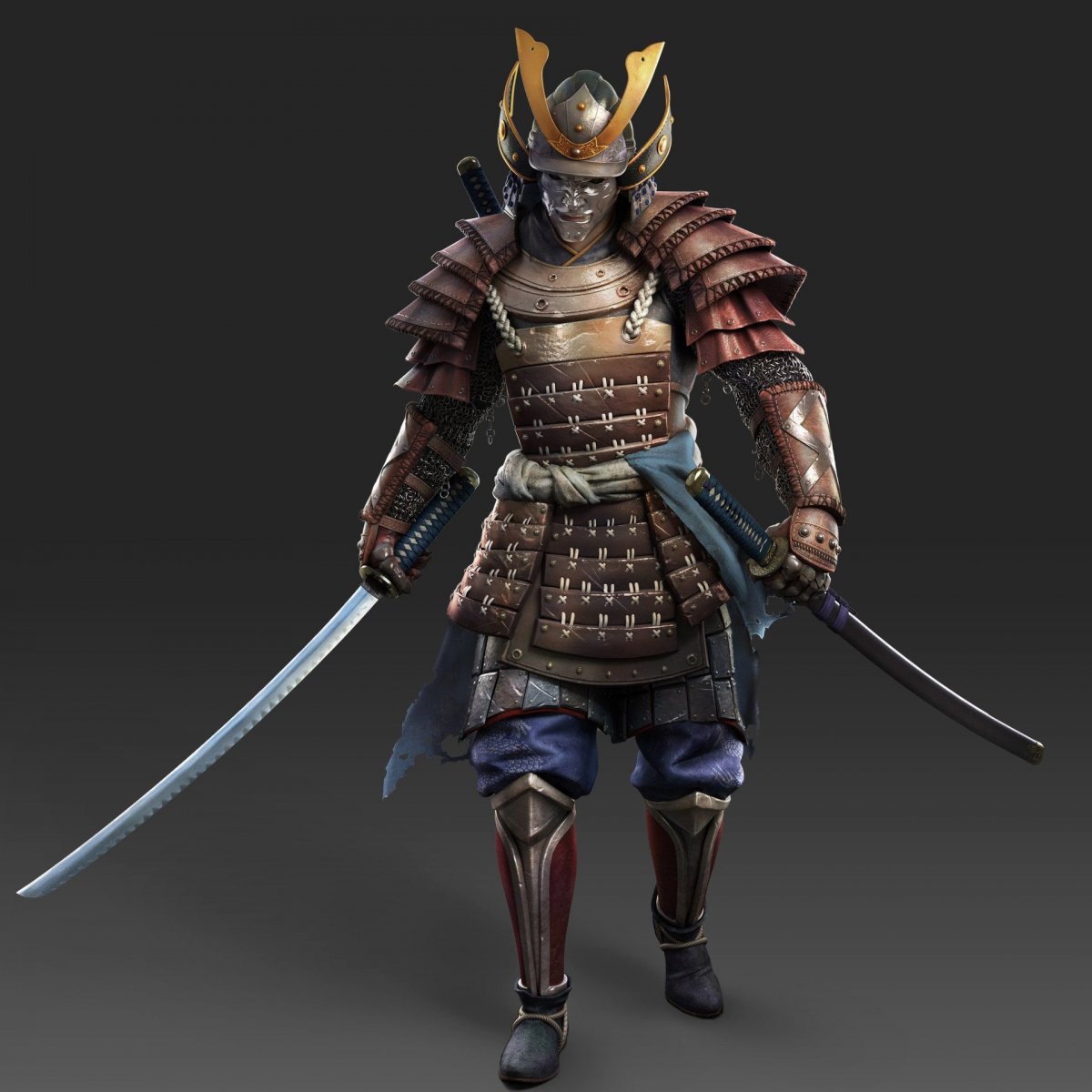 Ронин Самурай в доспехах