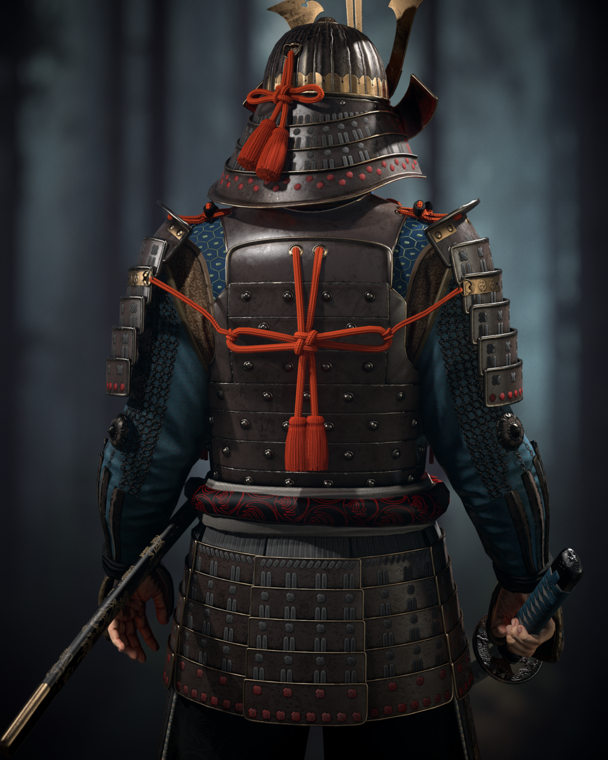 Доспехи самурая Кенши