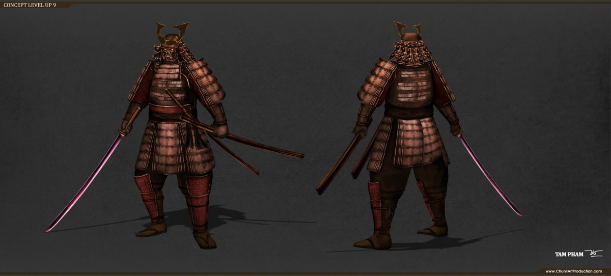 Броня самурая референс