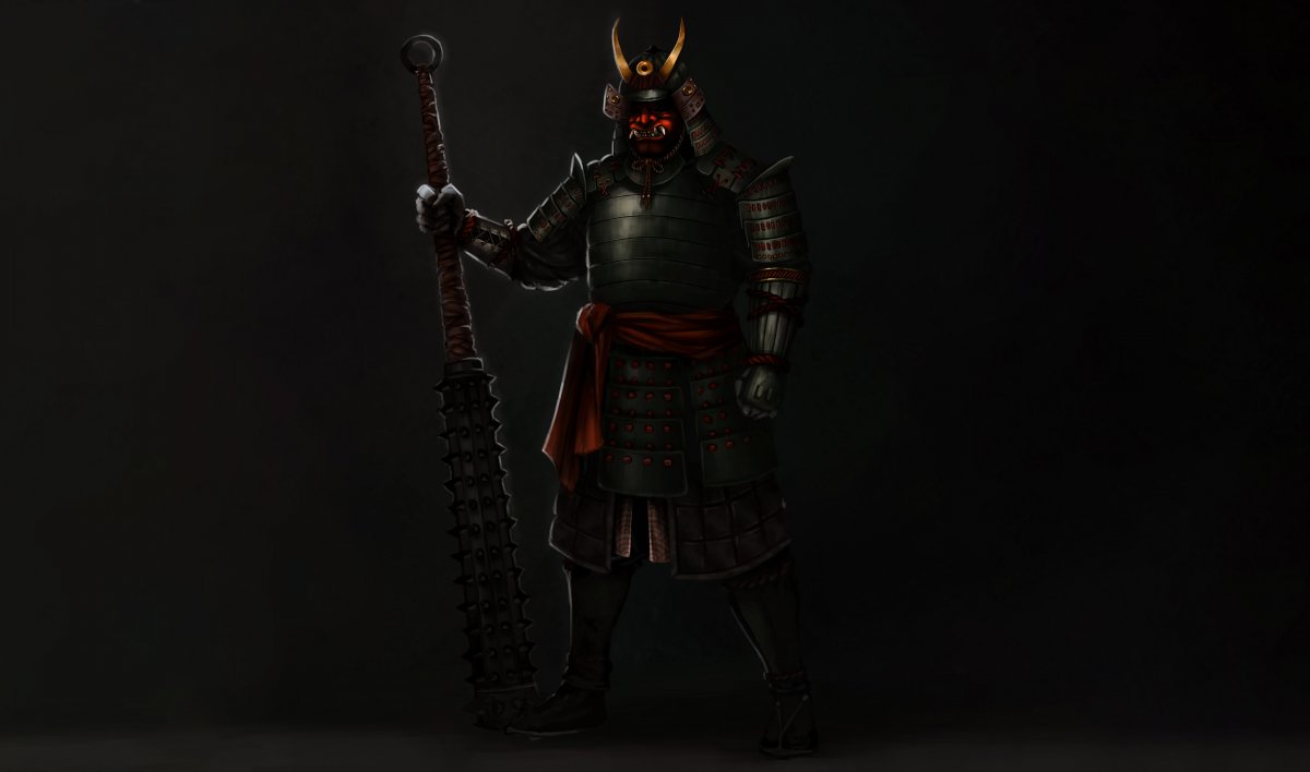 Самурай доспехи катана