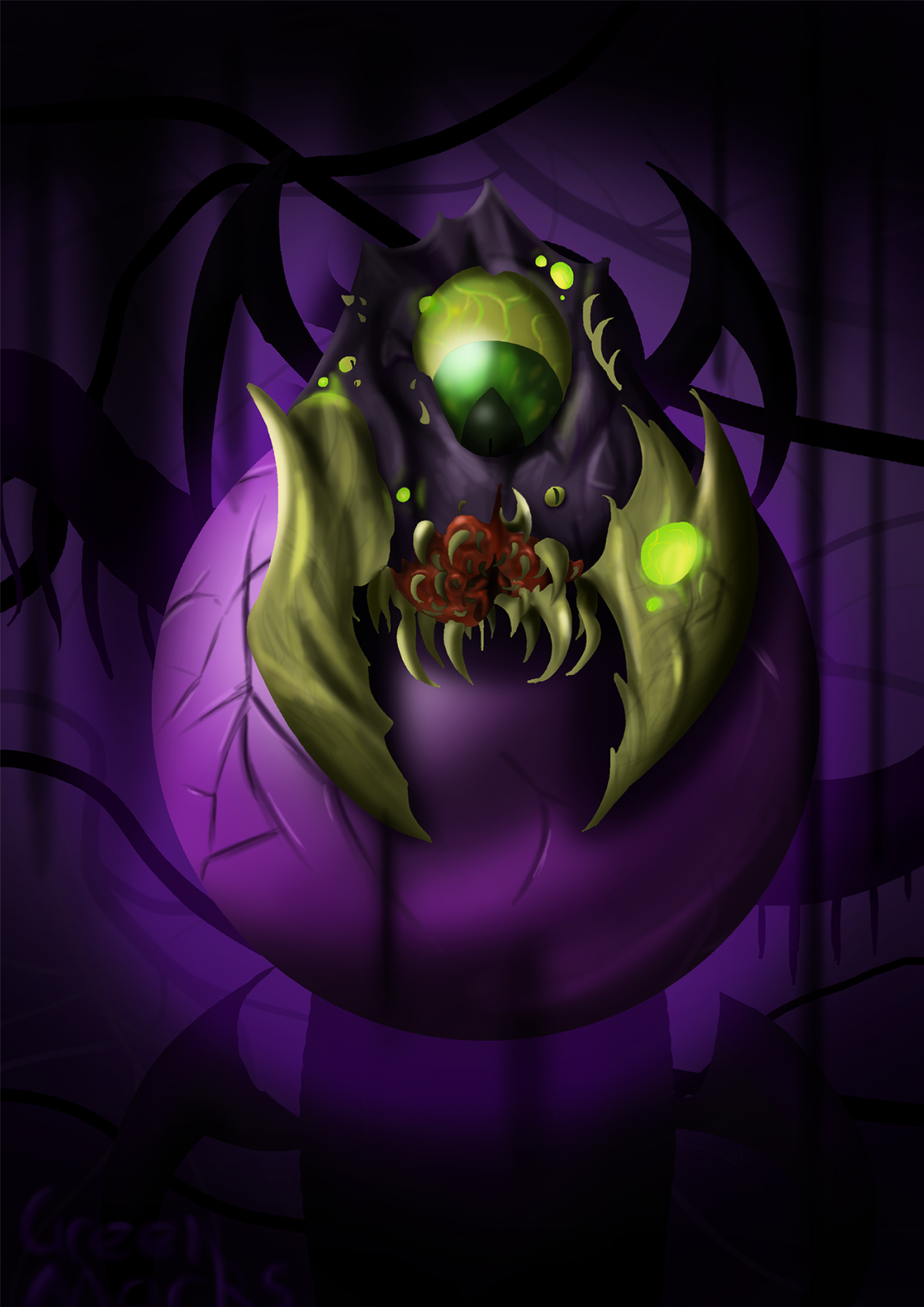 Terraria арт босс Плантера