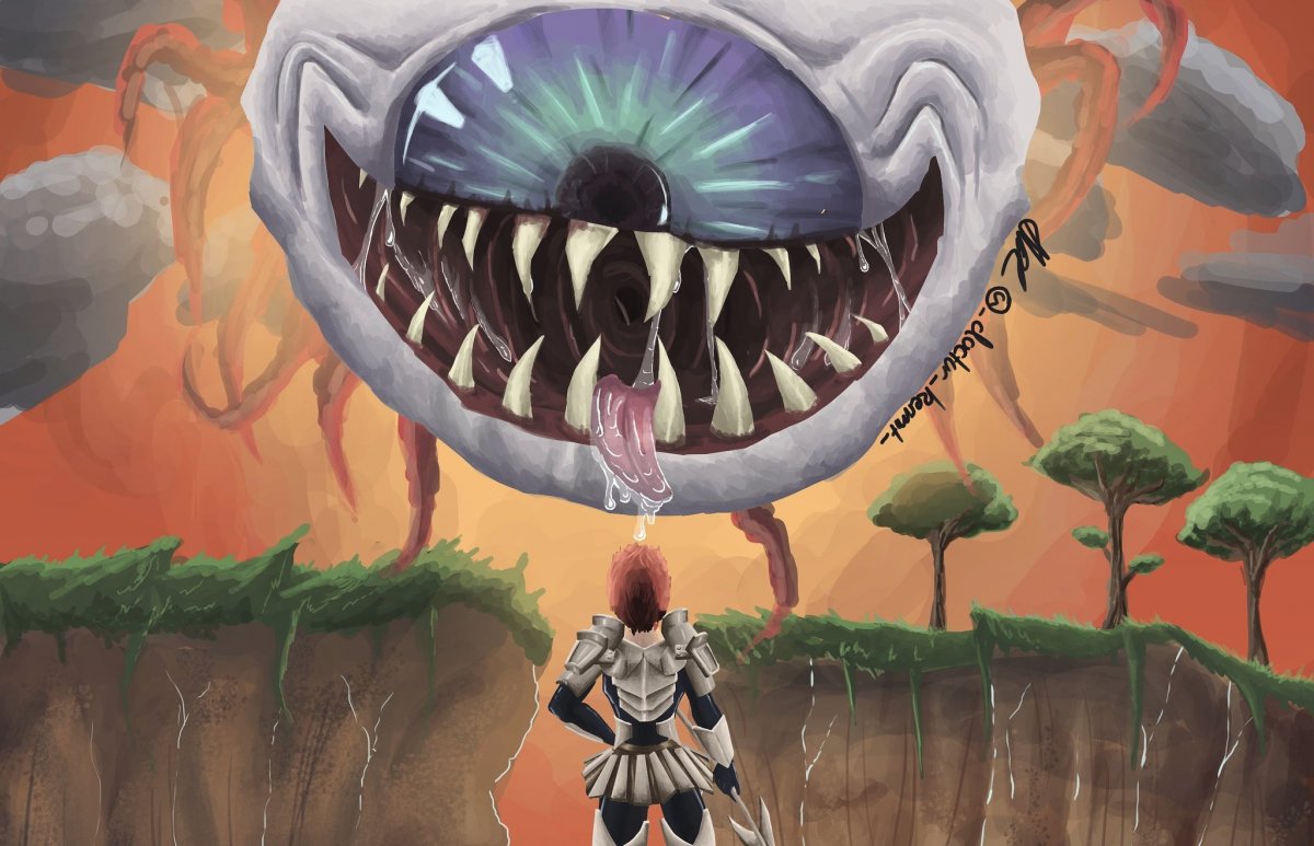 Террария аниме боссы