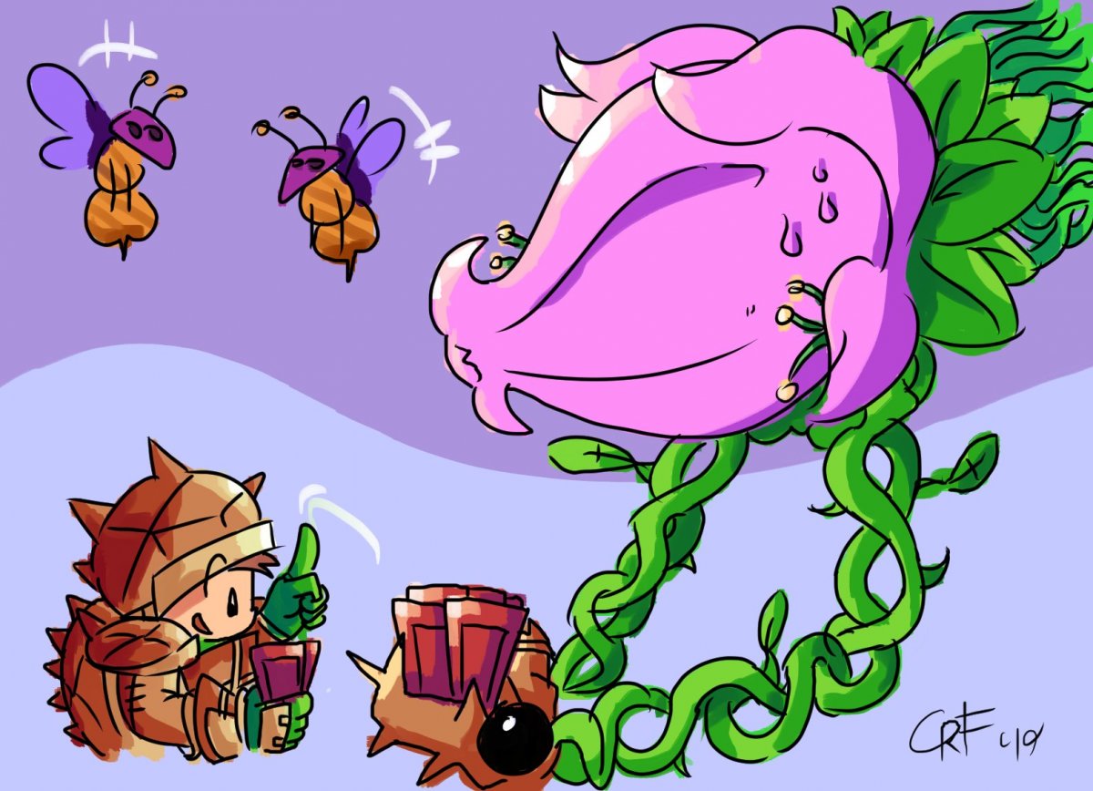 Terraria Art Плантера