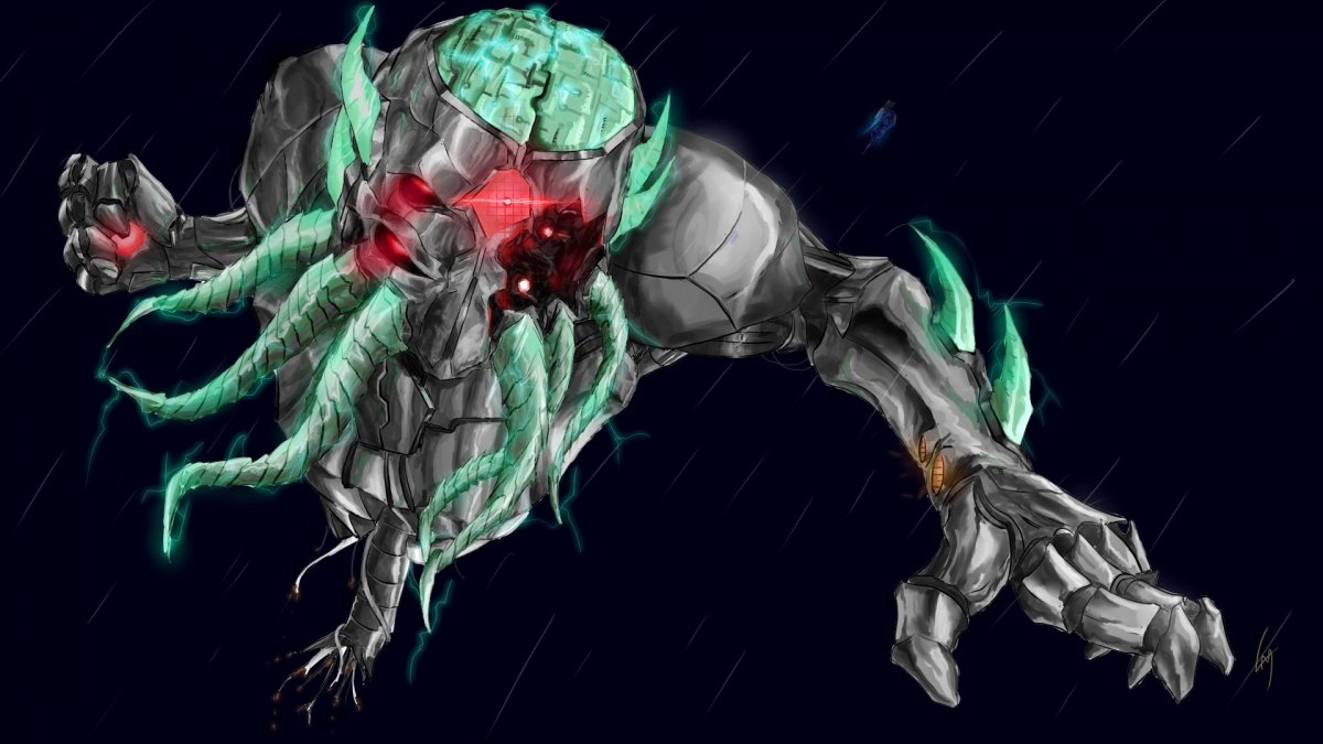 Terraria Art лунный Лорд