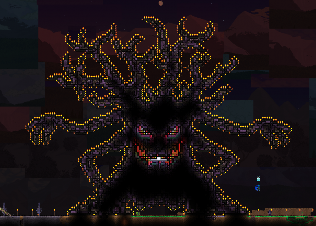 Террария босс Окрам