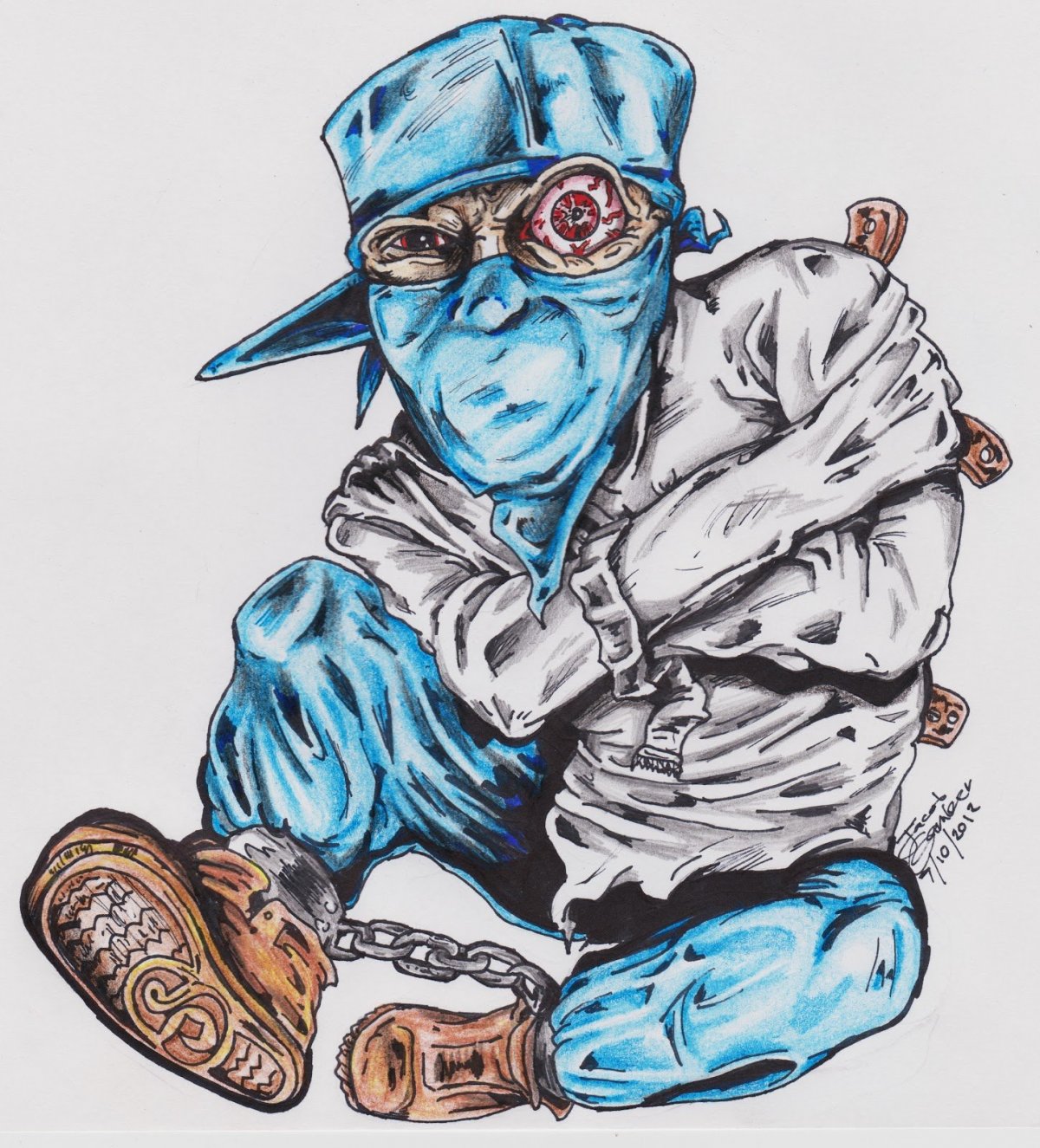 Безумный рисунок