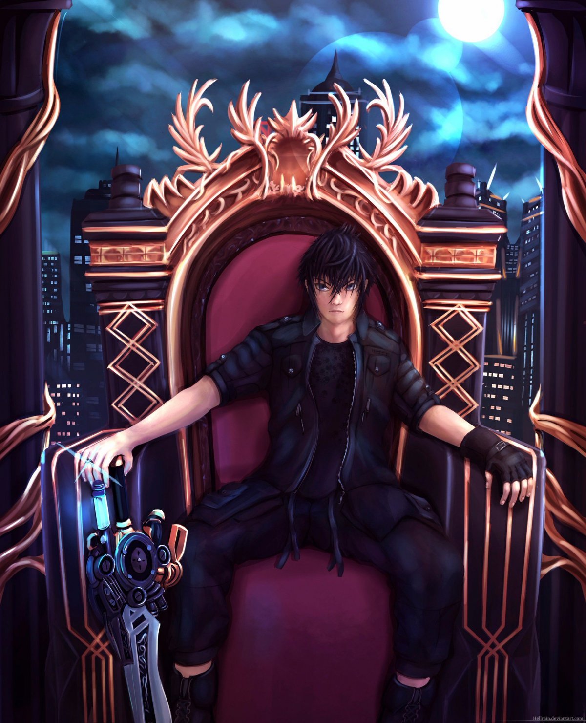 FF XV Ноктис Король