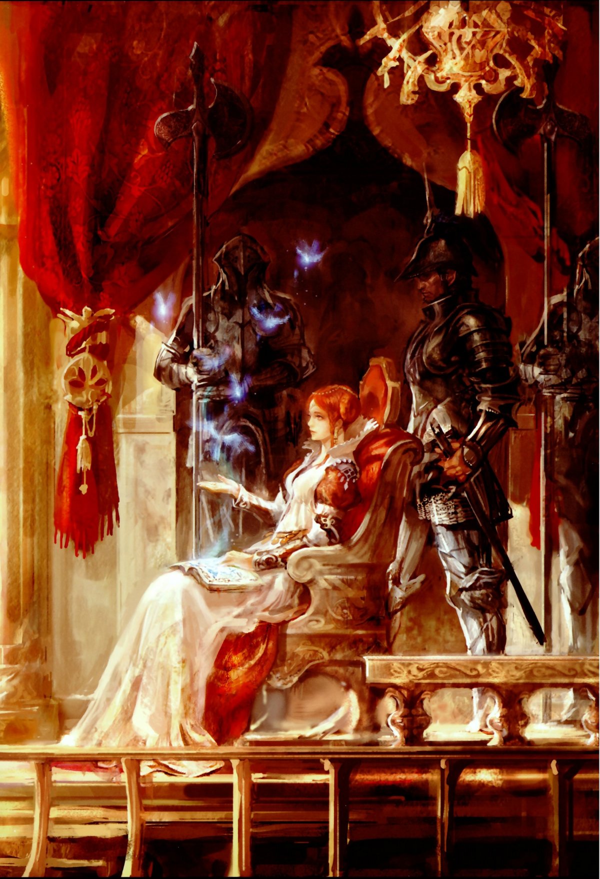 Мужчина на троне фэнтези