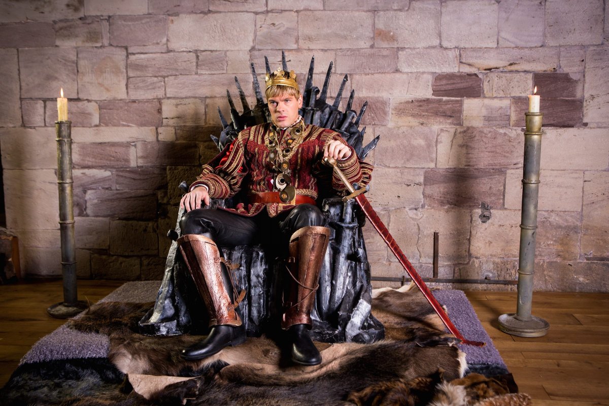 Король на троне