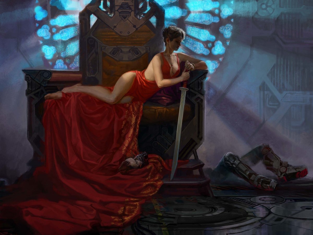 Мужчина на троне фэнтези