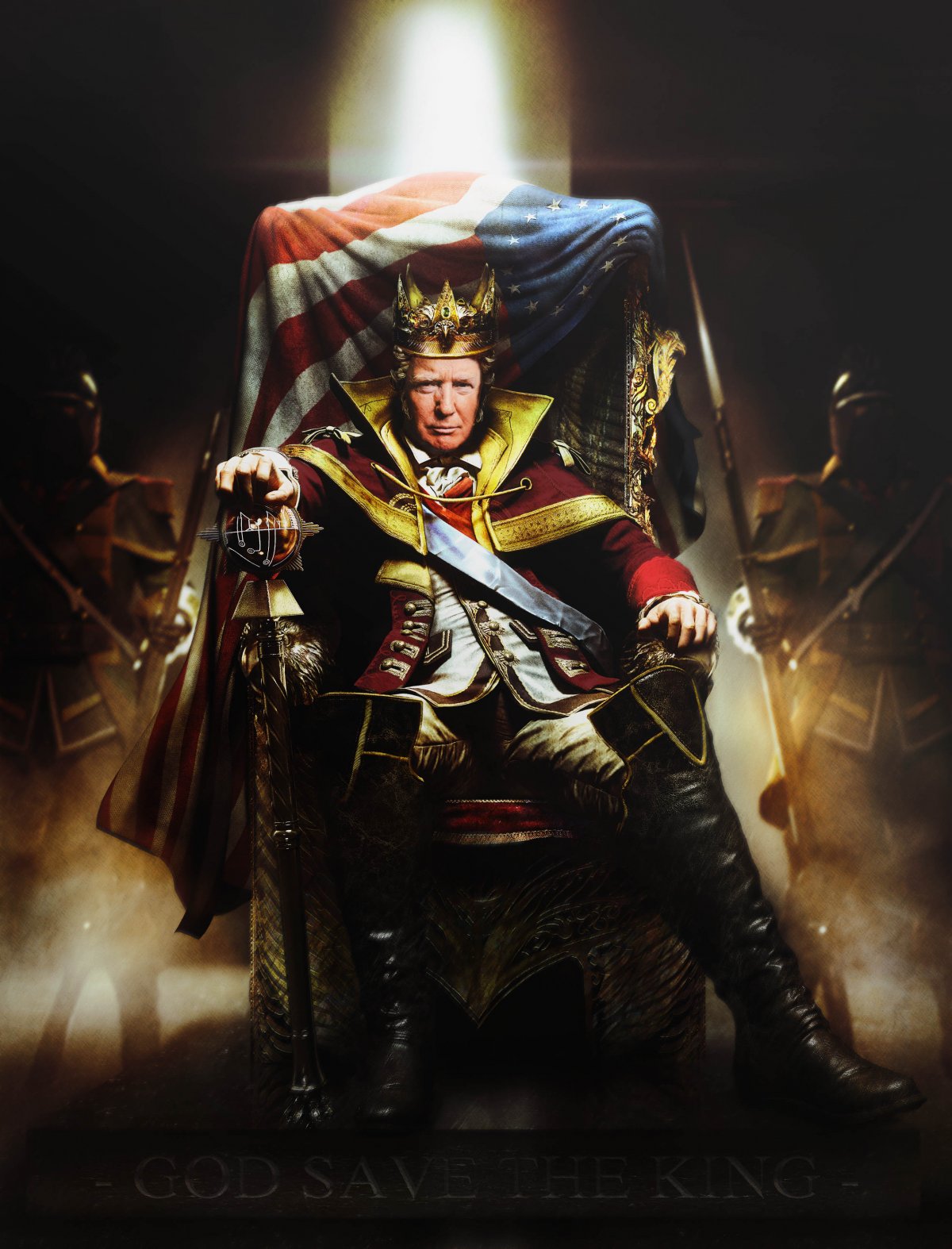 Германский Король на троне