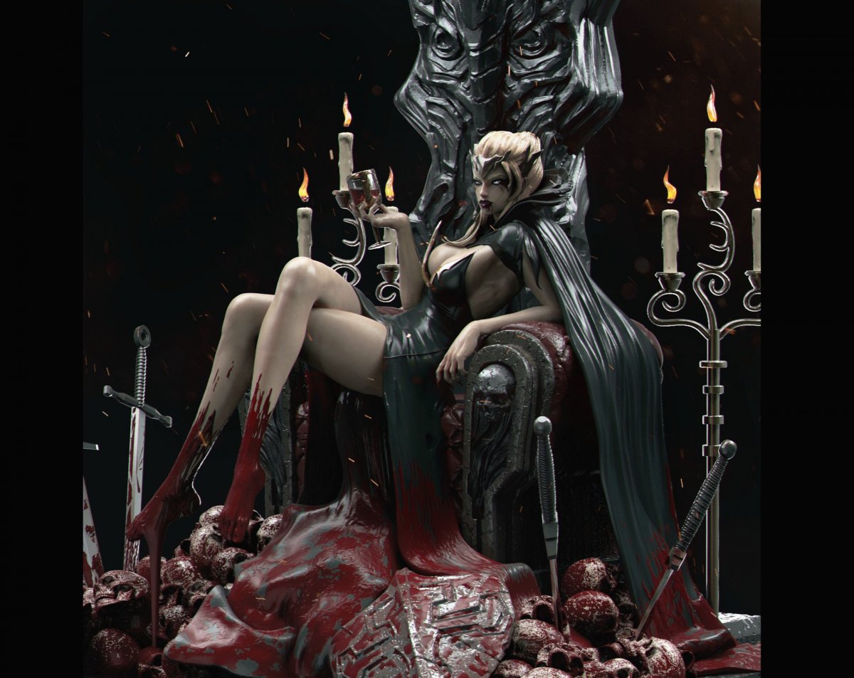 Вампирша на троне