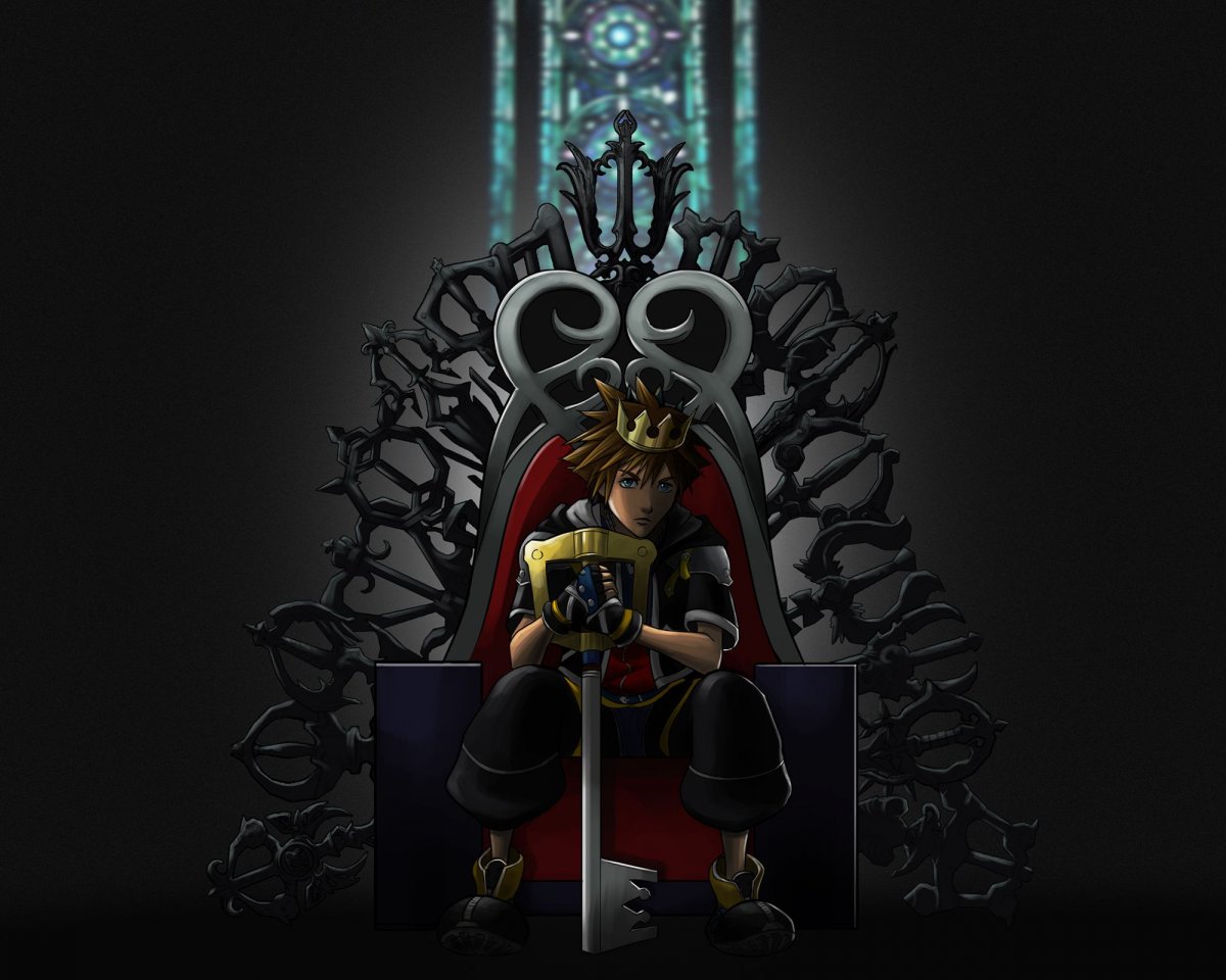 Kingdom Hearts Sora Throne