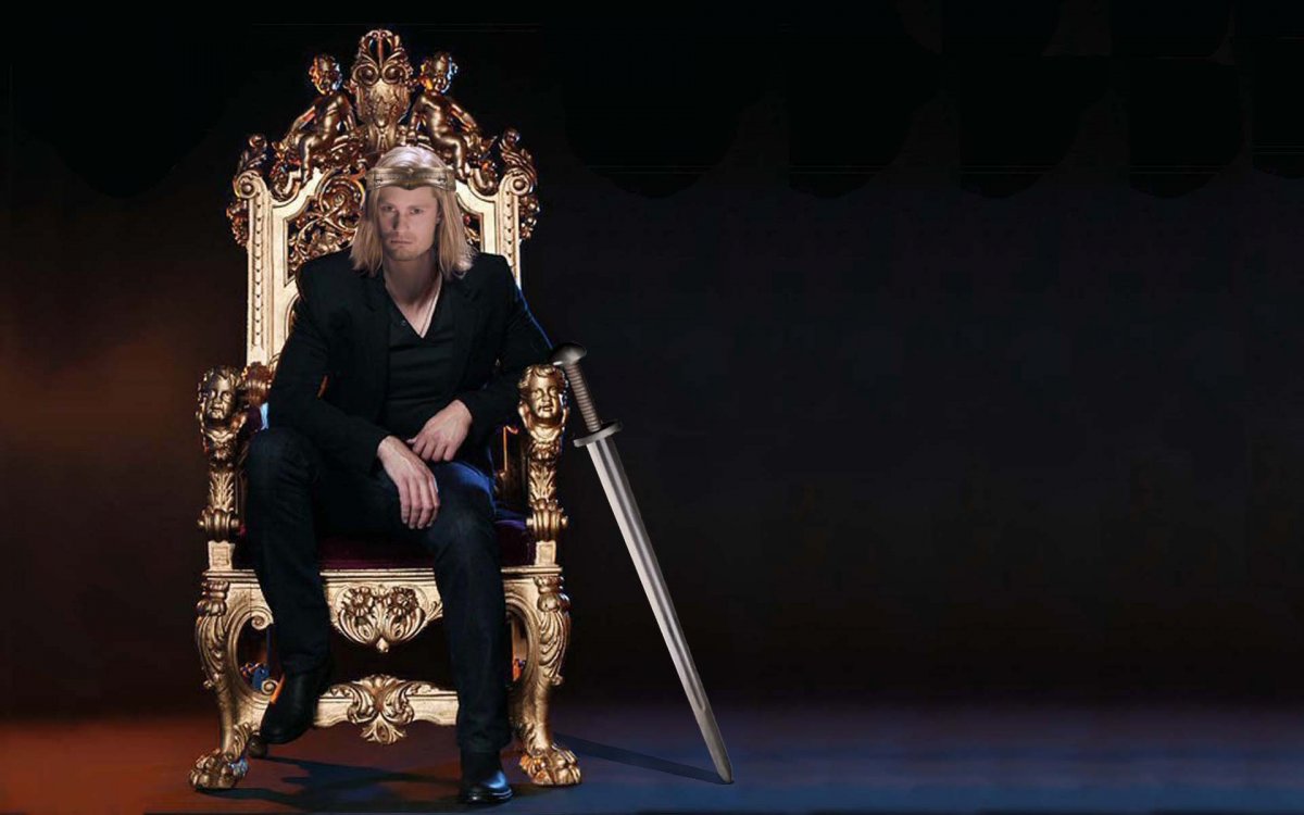 Король на троне