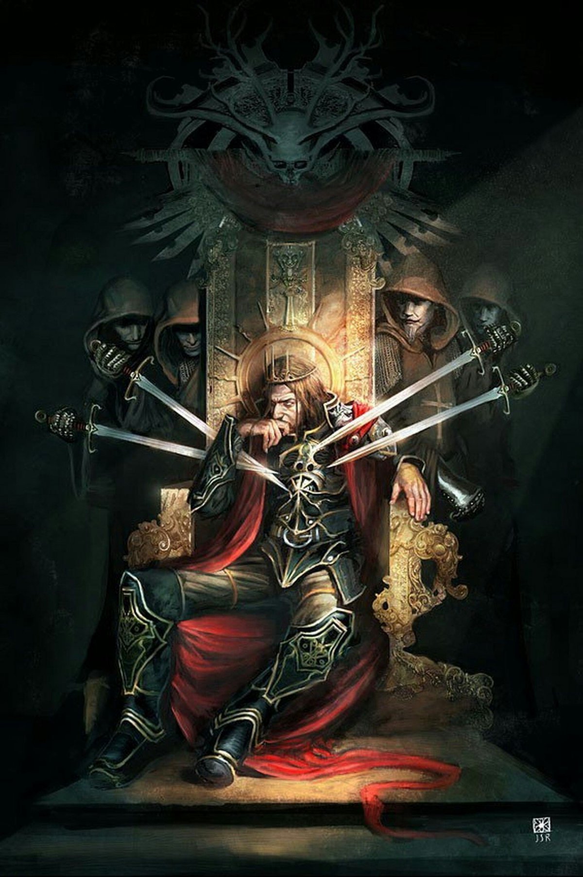 Король тиран арт