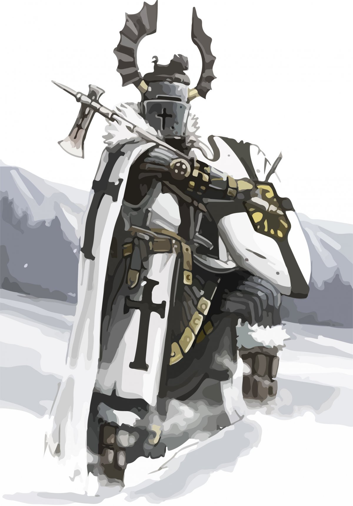 Тевтонский воин