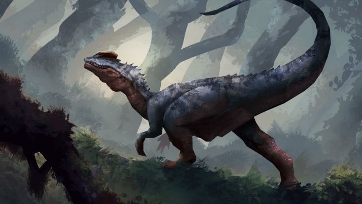 The Isle динозавры Дилофозавр