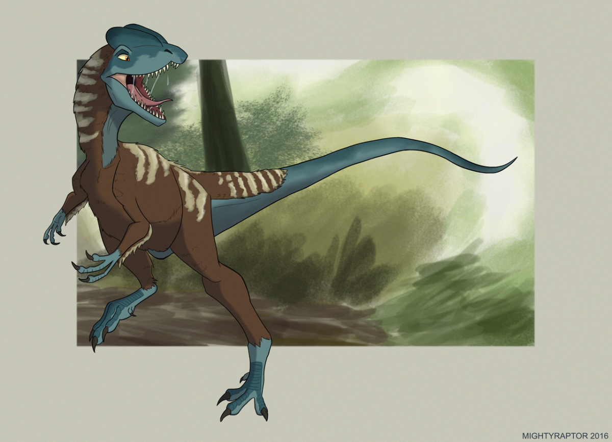 Дилофозавр the Isle Art