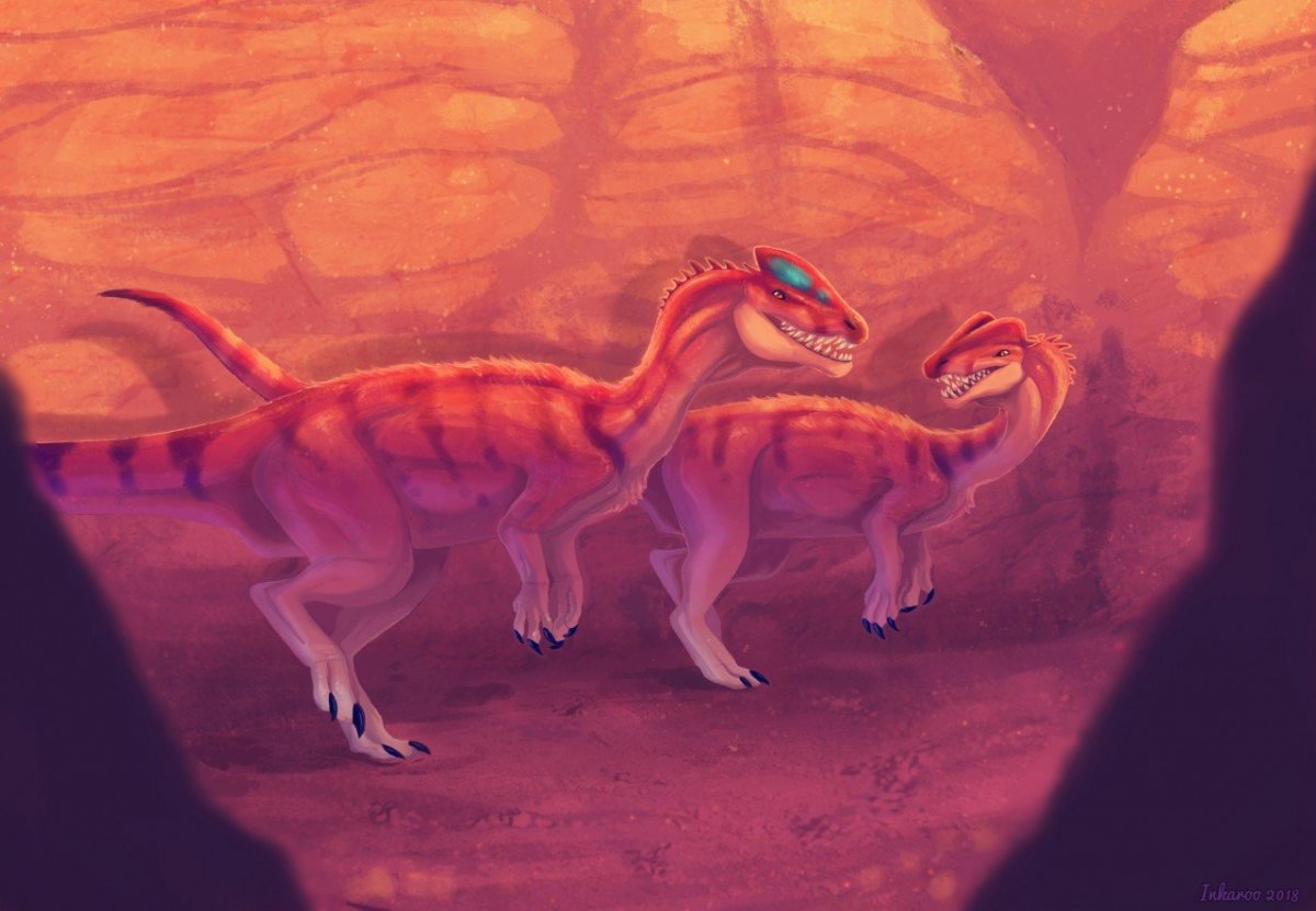 Дилофозавр the Isle Art