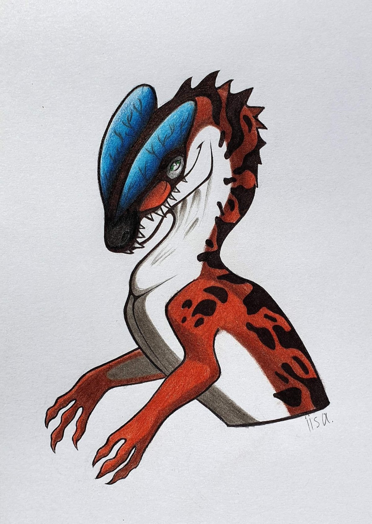 Transformation Дилофозавр