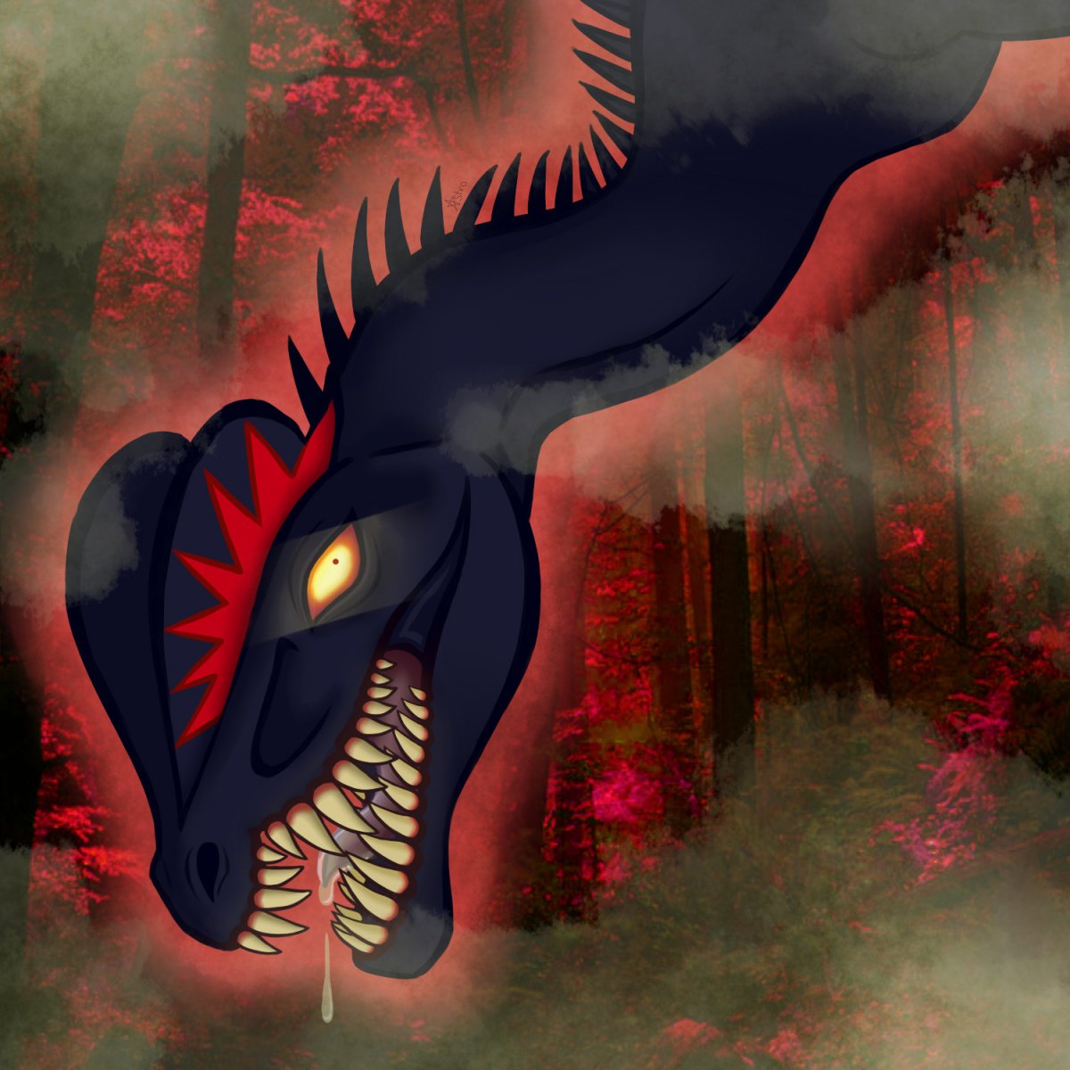 Дилофозавр фурри