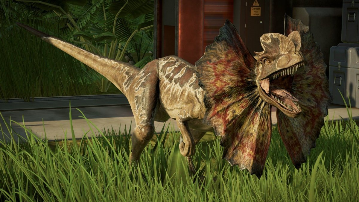 Jurassic World Evolution Дилофозавр