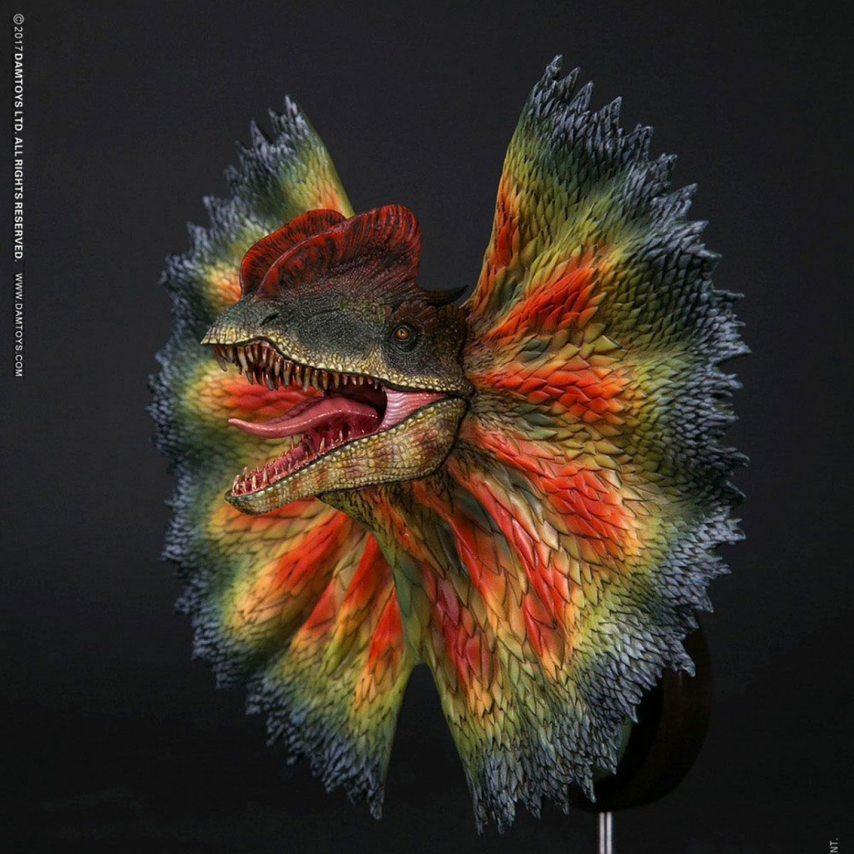 Неон Dilophosaurus