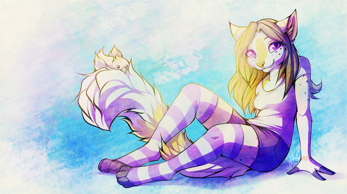 Аниме волки крутые